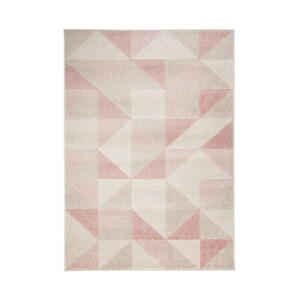 Covor Flair Rugs Urban Triangle, 133 x 185 cm, roz