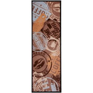 Covor de bucătărie Zala Living  Coffee Stamp, 50 x 150 cm, maro