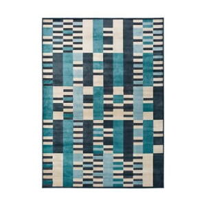 Covor Universal Farashe Stripes, 120 x 170 cm, albastru