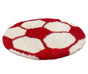 Covor Fun Round Red 120 cm - Ayyildiz Carpet, Rosu