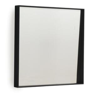 Oglindă de perete Geese Thin, 40 x 40 cm, negru