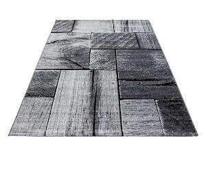 Covor Parma Wood Black 160x230 cm - Ayyildiz Carpet, Negru