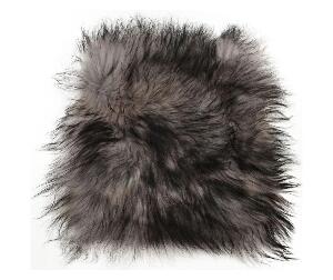 Perna de sezut Icelandic 40x40 - Arctic Fur, Gri & Argintiu