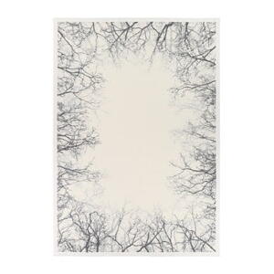Covor reversibil Narma Pulse White, 200 x 300 cm, alb