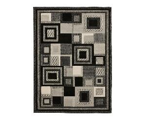 Covor Hudson Black & Grey 120x170 cm - Think Rugs, Gri & Argintiu,Negru