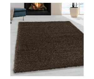 Covor Fluffy Brown 60x110 cm - Ayyildiz Carpet, Maro