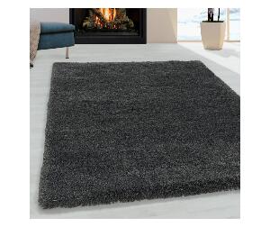 Covor Fluffy Grey 80x150 cm - Ayyildiz Carpet, Gri & Argintiu