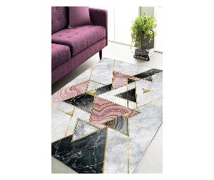 Covor Triangle Pastel 80x140 cm - Rizzoli, Multicolor