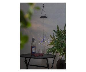 Lampa solara suspendata cu LED Firework - Best Season, Negru