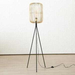 Lampadar Roberta Auriu / Negru, Ø31xH157 cm