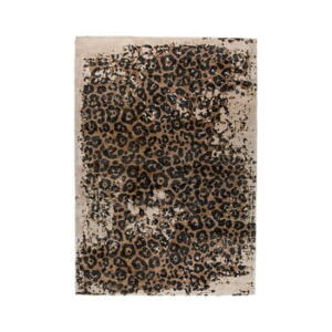 Covor Dutchbone Satwa, 170 x 240 cm, bej - negru