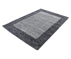 Covor Life Grey 60x110 cm - Ayyildiz Carpet, Gri & Argintiu