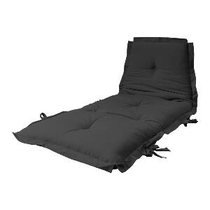 Futon/pat pentru oaspeți Karup Design Sit&Sleep Dark Grey