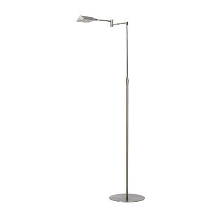 Lampadar Nuvola, LED, metal, crom, 126 x 25 x 25 cm