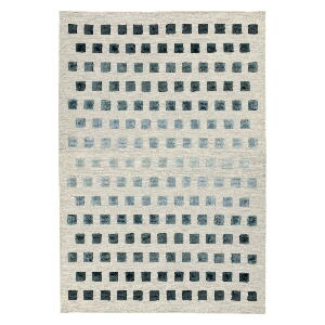 Covor Asiatic Carpets Theo Silvery Squares, 120 x 170 cm