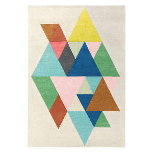 Covor Asiatic Carpets Triangle Multi, 120 x 170 cm