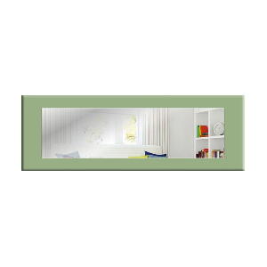 Oglindă de perete Oyo Concept Eve, 120x40 cm, verde