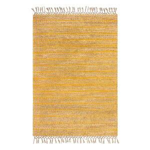 Covor din iută Flair Rugs Equinox, 120 x 170 cm, galben