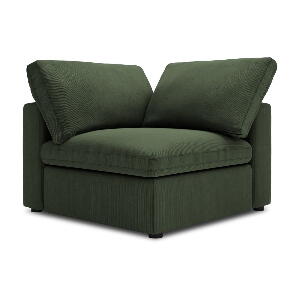 Modul de colț pentru canapea reversibil Windsor & Co Sofas Galaxy, verde închis