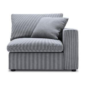 Modul pentru canapea colț de dreapta Windsor & Co Sofas Galaxy, gri