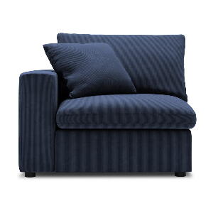Modul pentru canapea colț de stânga Windsor & Co Sofas Galaxy, albastru închis