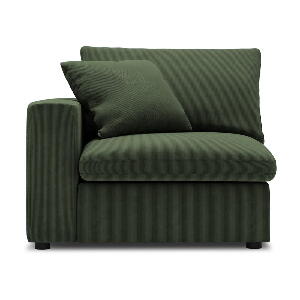 Modul pentru canapea colț de stânga Windsor & Co Sofas Galaxy, verde închis
