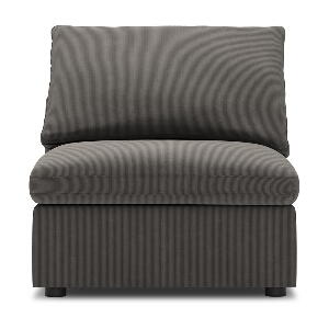 Modul pentru canapea de mijloc Windsor & Co Sofas Galaxy, maro închis