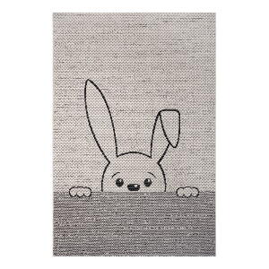 Covor copii Ragami Bunny, 160 x 230 cm, gri