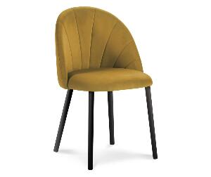 Set 2 scaune Livia Yellow - Milo Casa, Galben & Auriu