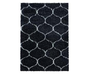 Covor Ayyildiz Carpet, Salsa Anthracite, 140x200 cm, polipropilena, gri antracit - Ayyildiz Carpet, Gri & Argintiu