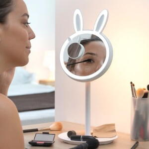 Set oglindă 2 în 1 cu LED InnovaGoods Bunny
