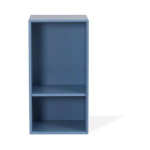 Etajeră Tenzo Z Halfcube, 36 x 70 cm, albastru