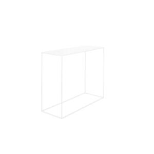 Masă tip consolă din metal Custom Form Tensio, 100 x 35 cm, alb